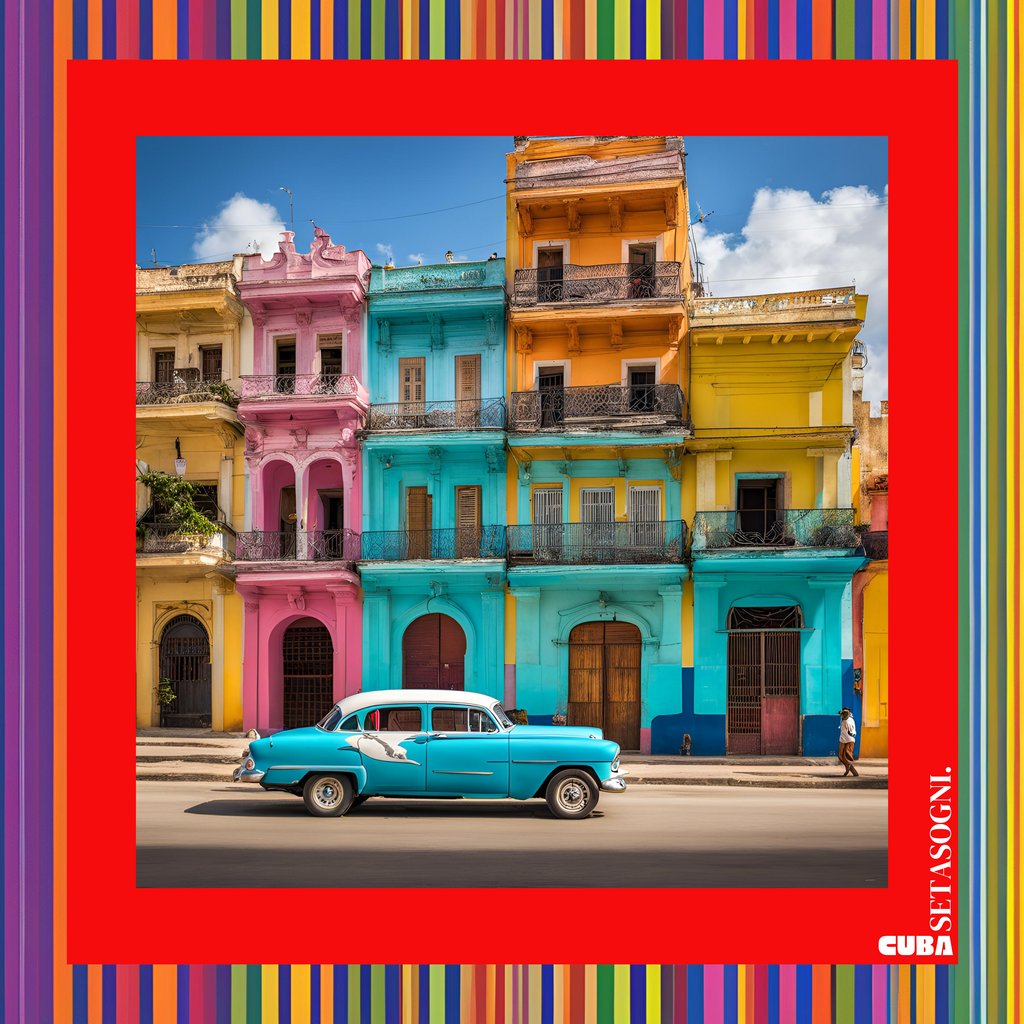 Cuba Silk Scarf