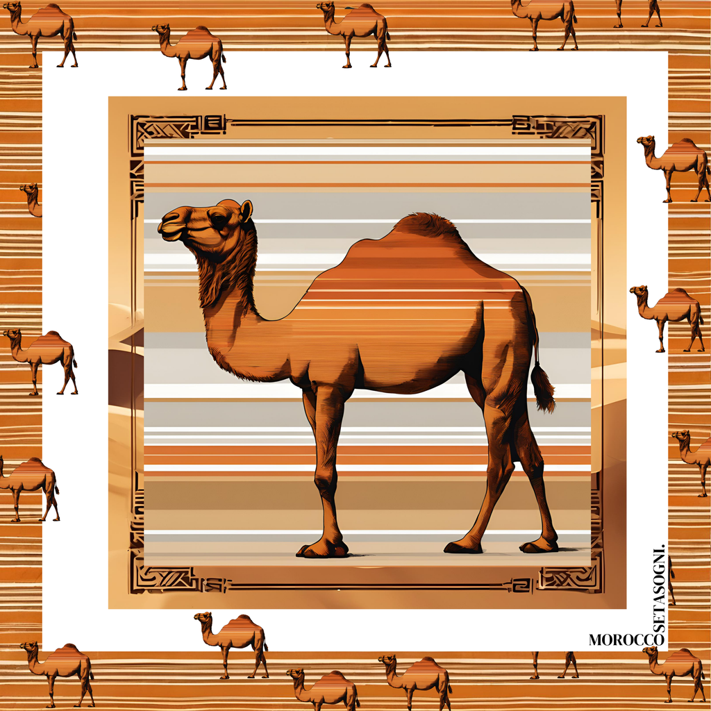 Morocco Silk Scarf
