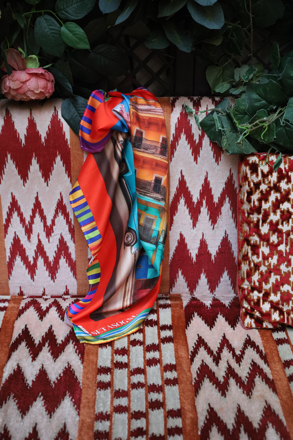 Cuba Silk Scarf