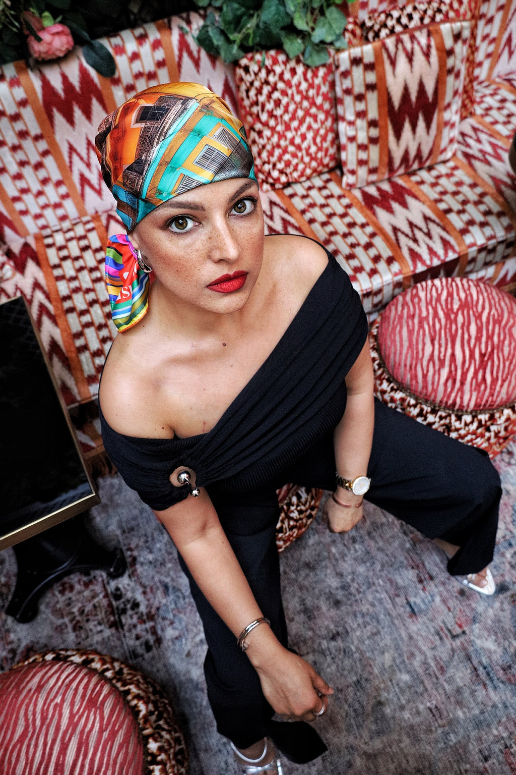 Cuba Silk Scarf